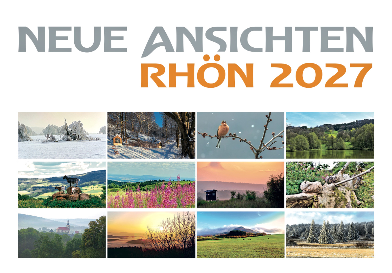 Titelblatt des Kalenders „Rh&ouml;n 2027 _ Neue Ansichten“ 
